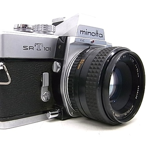 e11602 Minolta SRT101/MC ROKKOR-PF 1:1.7 f=50mm ミノルタ カメラ レンズ ジャンク品の画像2