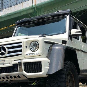 【国内発送】ベンツW463Gクラス 【AMG G63 G65バンパー用 240ｍｍドライカーボオーバーフェンダー 】