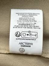 【極美品 国内正規】ARC'TERYX Gamma Jacket Men's Smoke Bluff Small アークテリクス ガンマ ジャケット S ソフトシェル メンズ ベージュ_画像8