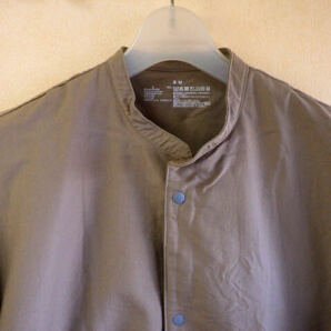 ●無印良品スタンドカラーオーバーシャツS-M●シャツジャケットの画像3