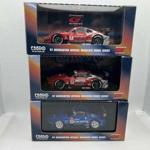 1/43 EBBRO SUPER GT 2005 XANAVI NISMO Z・MOTUL PITWORK Z・CALSONIC IMPUL Z MALAYSIA 3台の画像1