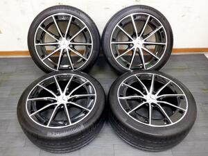 AMG　10スポーク　CLA35　C118　8J　+49　112　2022年製　コンチネンタル　235/40R18　MOタイヤ　ガリキズなし　バリ溝　4本