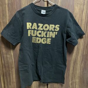 レイザーズ　エッジ　RAZORS EDGE バンドTシャツ　Sサイズ半袖Tシャツ 黒 