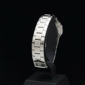 1円～ 美品 電池交換済 TAG HEUER タグホイヤー キリウム WL1313.BA0709 SS レディース クォーツ ネイビー文字盤 箱保取の画像6