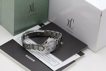 美品 CITIZEN シチズン XC クロスシー ミニソル ES8030-58A H058 SS レディース 電波ソーラー シルバー文字盤 箱保取 定価5.1万_画像10