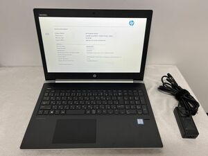 ・Core i5-7200U/メモリ4G/HDD 500GB●HP ProBOOK 450G5●中古・データ消去済・動作保証無・現状品 No.2