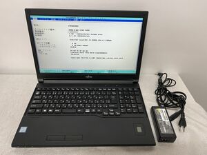 ・Core i5-8365U/メモリ4G/HDD 500GB●富士通 FUJITSU LIFEBOOK A579/A●中古・データ消去済・動作保証無・現状品 No.1