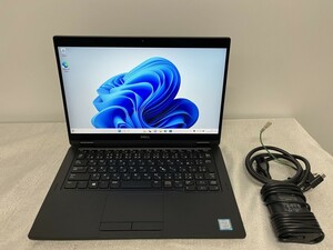 タッチパネル・Core i5-8250U/メモリ8G/SSD 256GB●DELL Latitude 7390 2-in-1●中古Win11・中古・動作保証無・現状品 No.27