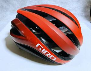 GIRO　AETHER　ジロ・イーサー　AF MIPS/レッド　M（55~59cm）中古品