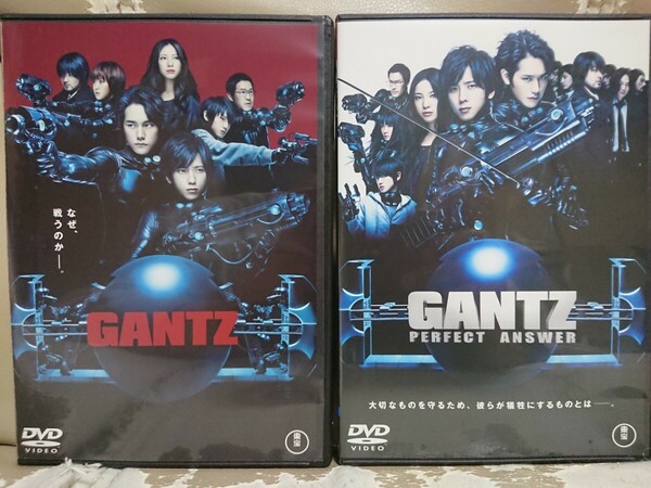 GANTZ＆GANTZ パーフェクトアンサー【2枚セット】DVD/二宮和也