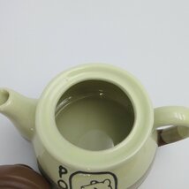 1円～ 新品未使用 ディズニー プーさん ティーカップ ソーサーセット 食器 キッチン コーヒーカップ 紅茶 ティーポット 来客用 4客 4点_画像5