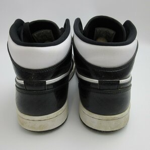 ★1円スタート！NIKE スニーカー AIR JORDAN 1 MID SE ASW 27.5cm エア ジョーダン 1 ミッド ホワイト×ブラック 555088-010 極希少の画像2