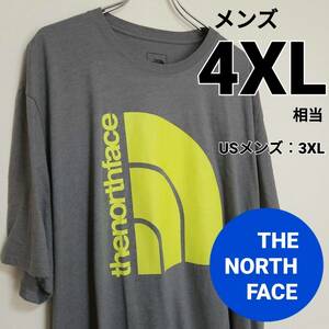 ノースフェイス　ジャンボハーフドーム　半袖Tシャツ　メンズ　4XL相当　グレー　THE NORTH FACE