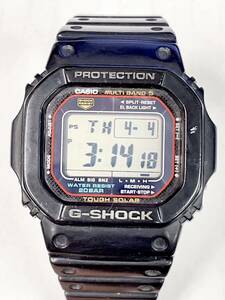 CASIO カシオ G-SHOCK ジーショック GW-M5600 電波受信 電波ソーラー マルチバンド5 スクウェア 腕時計
