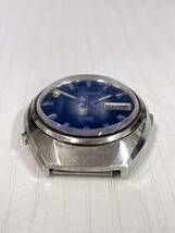CITIZEN シチズン COSMOTRON ELECTRONIC コスモトロン 電磁テンプ 4-870271Y ブルー 腕時計_画像2