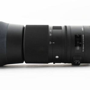 ★極上美品★ SIGMA シグマ 150-600mm F5-6.3 DG OS HSM Nikon ニコンFマウント 超望遠ズームレンズ 専用ケース付き #2804の画像8