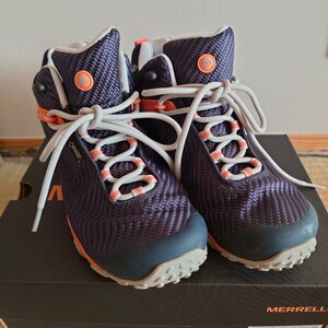  beautiful goods use several times mereruMERRELL CHAM 7 STORM MID GTX 24.5cm chameleon 7 storm Gore-Tex 