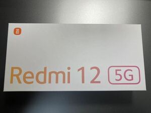 Xiaomi Redmi 12 / 5G /XIG03 SIMフリー 残債なし スカイブルー 4GROM 128GB 新品