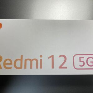 Xiaomi Redmi 12 / 5G /XIG03 SIMフリー 残債なし スカイブルー 4GROM 128GB 新品の画像1