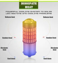 1156 BA15S 180° led ライト P21W 4014 102SMD 6個セット　爆裂明るいS25です。\(//∇//)\ 通常7740円→7240円更に、7000円！_画像6