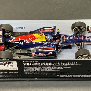 ミニチャンプス 1/43 レッドブル RB8 セバスチャン・ベッテル車の画像4