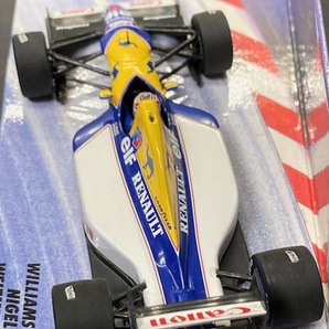 ミニチャンプス 1/43 ウィリアムズ F14B ナイジェル・マンセル車 ドイツGP仕様の画像8