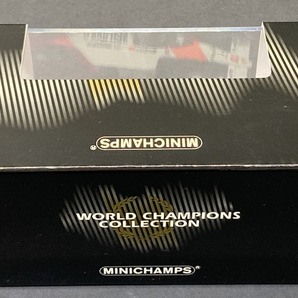 ミニチャンプス 1/43 WORLD CHAMPIONS COLLECTION マクラーレン MP4/4 アイルトン・セナ車 Marlboro仕様の画像2