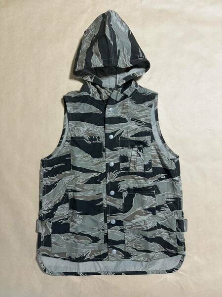 【中古美品】sassafras ササフラス Tree Chopper Bud Vest サイズXS