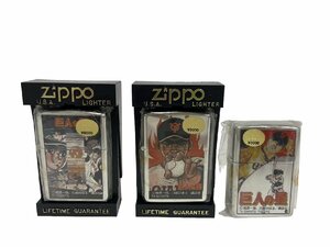 Zippo ジッポー 巨人の星 ライター 3点 オイルライター 喫煙具 喫煙グッズ 煙草 タバコ