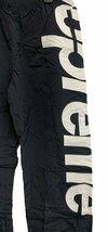 Supreme シュプリーム SPELL OUT TRACK PANTS スペルアウトトラックパンツ 21SS ブラック M タグ付き保管品_画像6