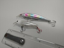 ima アイマ ルアー２個セット ルアーセット 魚道 110 MD K−太 77 サスペンド サーフ シーバス ミノー 中古ルアー 説明欄必読下さい。 _画像2