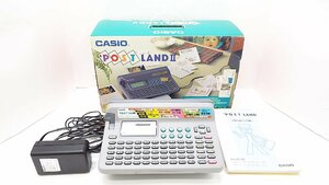 【u1437】説明文必読/着払いのみ/通電OK！CASIO POST LAND HV-60 はがきカラープリンター　格安スタート 