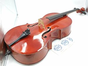 【z26700】チェロ made in Czechoslovakia チェコスロバキア製 弦楽器 ソフトケース付き ※同梱不可 格安スタート