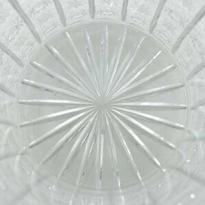 【z27054】BOHEMIA GLASS ボヘミアグラス インテリア フラワーベース クリスタルガラス 花瓶 格安スタートの画像5