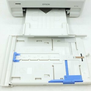 【z27112】EPSON エプソン EP-711A カラリオ インクジェットプリンター ワイヤレス接続 Wi-Fi ホワイト A4 通電確認済み 格安スタートの画像8