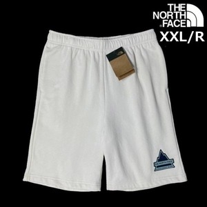 1円～!売切!【正規新品】THE NORTH FACE TNF NOV SHORT ショートパンツ スウェット US限定 ワッペン 1966 スポーツ 登山(XXL/R)白190110-23