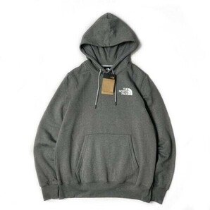 1円～!売切!【正規新品】THE NORTH FACE◆THROWBACK HOODIE プルオーバー パーカー US限定 裏起毛 男女兼用 キャンプ(XL)グレー181130-30の画像4