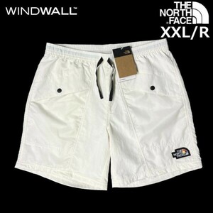 1円～!売切!【正規新品】THE NORTH FACE◆OUTLINE SHORT◆ショートパンツ US限定 アウトライン ナイロン レインボー(XXL/R)白 190110-33