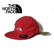 1円～!売切!【正規新品】THE NORTH FACE◆CLASS V BALLCAP 帽子 キャップ US限定 ロゴ刺繍 男女兼用 ナイロン アウトドア(OS)赤 180623-5_画像3