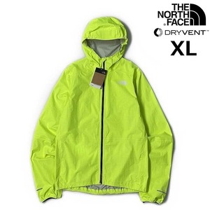 1円～!売切!【正規新品】THE NORTH FACE◆HIGHER RUN JACKET フルジップ マウンテンパーカー US限定 撥水 軽量 ランニング(XL)黄 180915-25