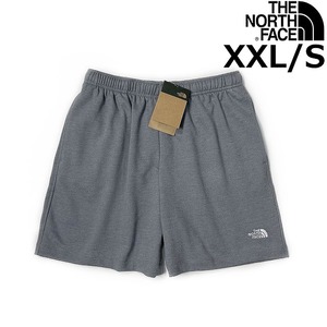 1円～!売切!【正規新品】THE NORTH FACE◆SIMPLE LOGO FLEECE SHORT ショートパンツ US限定 ロゴ刺繍 スポーツ(XXL)グレー 190110-5