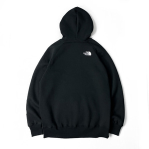 1円～!売切!【正規新品】THE NORTH FACE W GRAPHIC INJECTION HOODIE パーカー US限定 メタリックシルバー 男女兼用 裏起毛(L)黒 181130-23の画像8