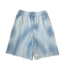 1円～!売切!【正規新品】THE NORTH FACE◆DYE SHORTS ショートパンツ スウェット US限定 後染め アウトドア(XL/R)水色 タイダイ柄 190110-5_画像6