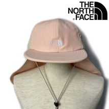 1円～!売切!【正規新品】THE NORTH FACE CLASS V SUNSHIELD HAT 帽子 キャップ US限定 男女兼用 ロゴ刺繍 サンシェード(OS)ピンク 180623-5_画像3