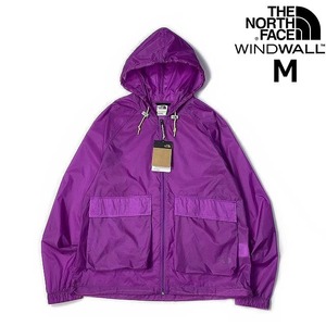 1円～!売切!【正規新品】THE NORTH FACE◆HERITAGE WIND JACKET フルジップ ウィンド パーカー US限定 ナイロン 防風 撥水(M)紫① 180915-5