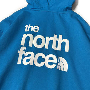 1円～!売切!【正規新品】THE NORTH FACE◆W COORDINATES HOODIE パーカー US限定 フードナイロン切替 ハーフドームロゴ(XL)青 181130-15の画像4