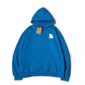 1円～!売切!【正規新品】THE NORTH FACE◆W COORDINATES HOODIE パーカー US限定 フードナイロン切替 ハーフドームロゴ(XL)青 181130-15の画像5