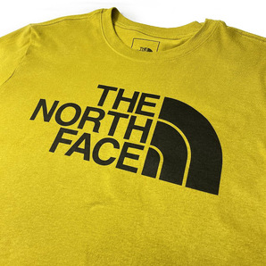 1円～!売切!【正規新品】THE NORTH FACE◆L/S HALF DOME TEE 長袖 Tシャツ ロンT US限定 ハーフドームロゴ 男女兼用(M)黄 180902-18の画像5