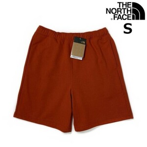 1円～!売切!【正規新品】THE NORTH FACE HERITAGE PATCH SHORT ショートパンツ スウェット US限定 ロゴパッチ スポーツ(S)茶 190110-25