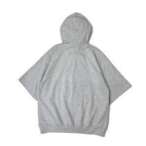 1円～!売切!【正規新品】THE NORTH FACE SHORT SLEEVE 1966 HOODIE パーカー US限定 立体ロゴ 裏起毛 上質 男女兼用(XXL)グレー 181130-33 の画像6